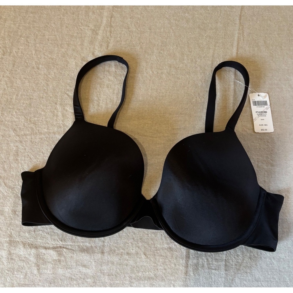 Soma Enhancing Shape Full Coverage Underwire Bra Black 36C 570116950 NWT